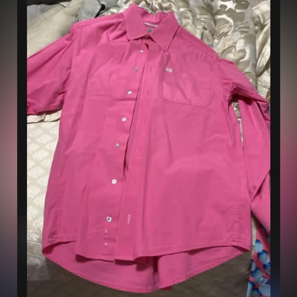 Men’s cinch button down
